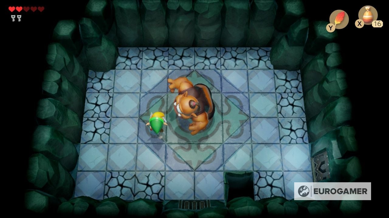 Zelda Link's Awakening Bottle Grotto dungeon explained, how to beat